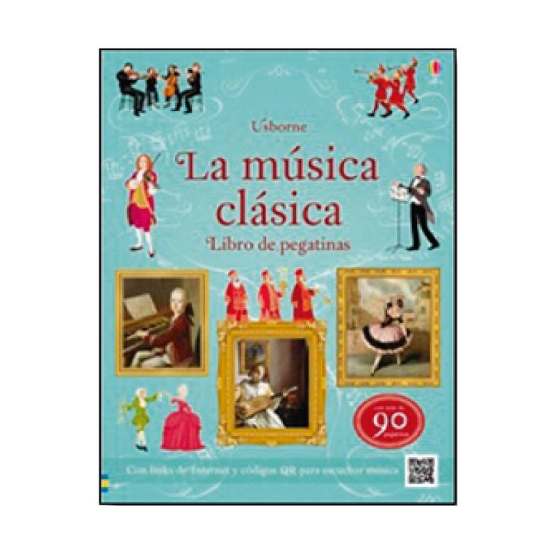 USBORNE - La Musica Clasica Libro De Pegatinas