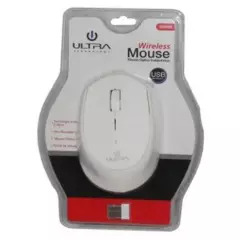 ULTRA - Mouse Optico Inalambrico Ultra Blanco