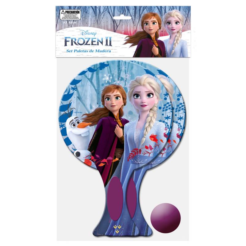 FROZEN - Set Deportivo Paletas De Madera Frozen Disney Pronobel