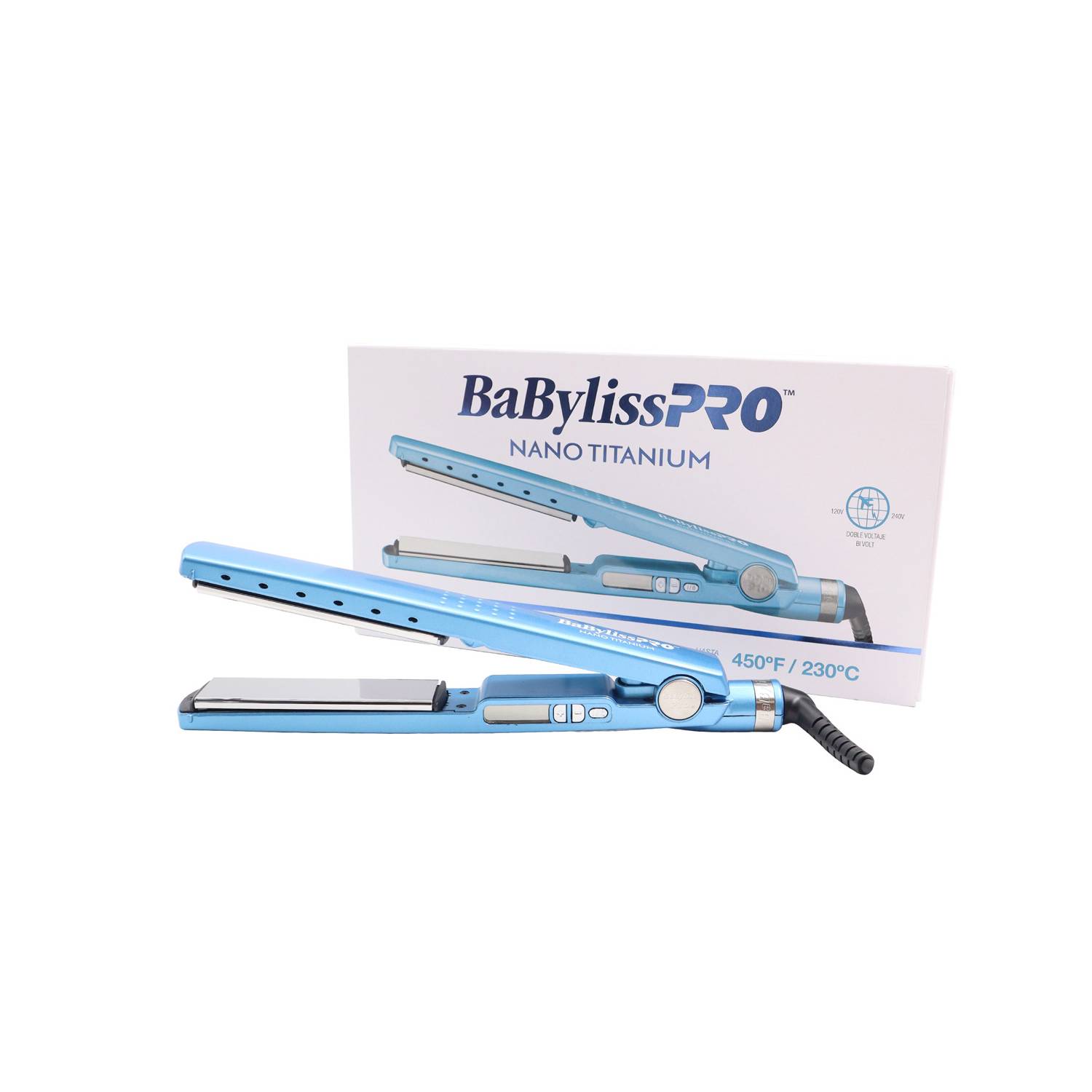 Kit plancha + secador pelo profesional Babyliss Titanium - Cosmeticaval