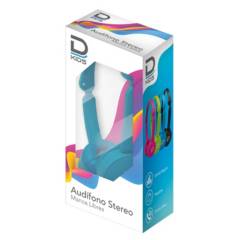 DATACOM - Audifono Infantil Azul Datacom Pronobel