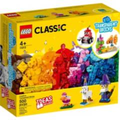 LEGO - LEGO Classic Ladrillos Creativos Transparentes 11013
