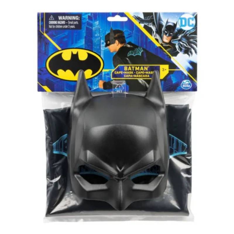 DC COMICS Disfraz Batman Máscara Capa Bat Tech Original Dc 