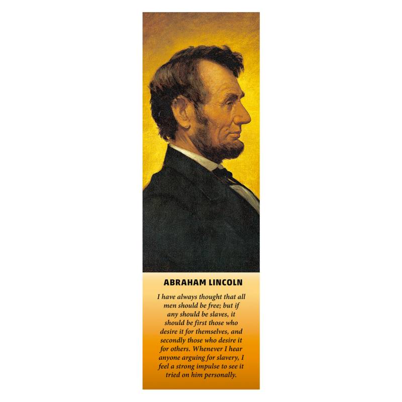RETAILEXPRESS - Marcapágina Abraham Lincoln