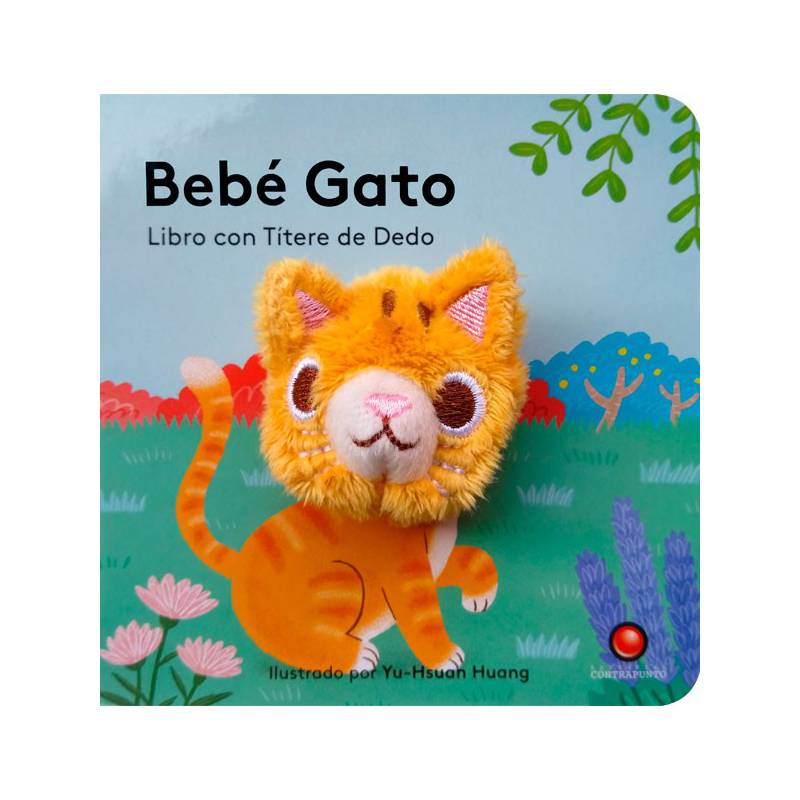 EDITORIAL CONTRAPUNTO - Libro  Con Titere De Dedo - Bebe Gato