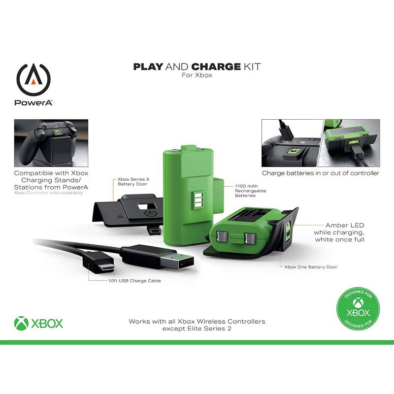 Kit Juega y Carga Power A Play Xbox One/Xbox Series X/S