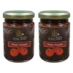 ALIMENTOS TOSCANY - Pestos Pack Dúo Toscany Untable de Tomate Deshidratado  x 2