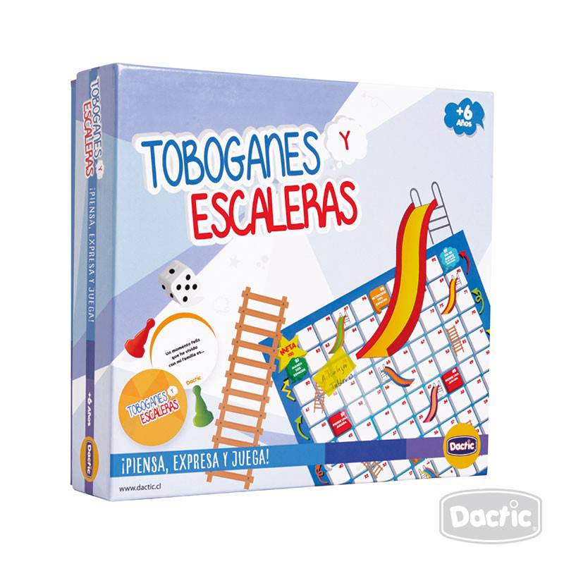 DACTIC - Juego De Mesa Toboganes Y Escaleras