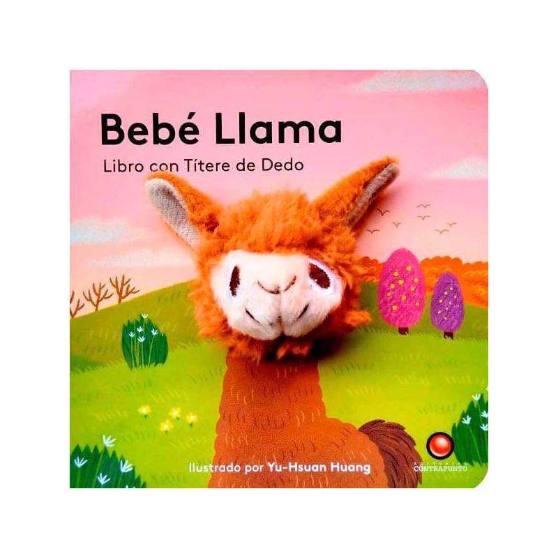 EDITORIAL CONTRAPUNTO - Libro Con Titere De Dedo - Bebe Llama