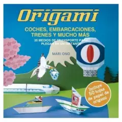 BLUME - Libro Origami, Coches, Embarcaciones, Tre.nes Y Mucho Más