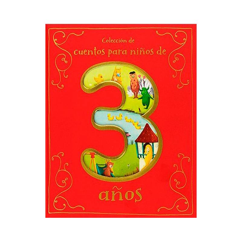 PARRAGON - Libro Coleccion De - Cuentos Para Niños De 3 Años