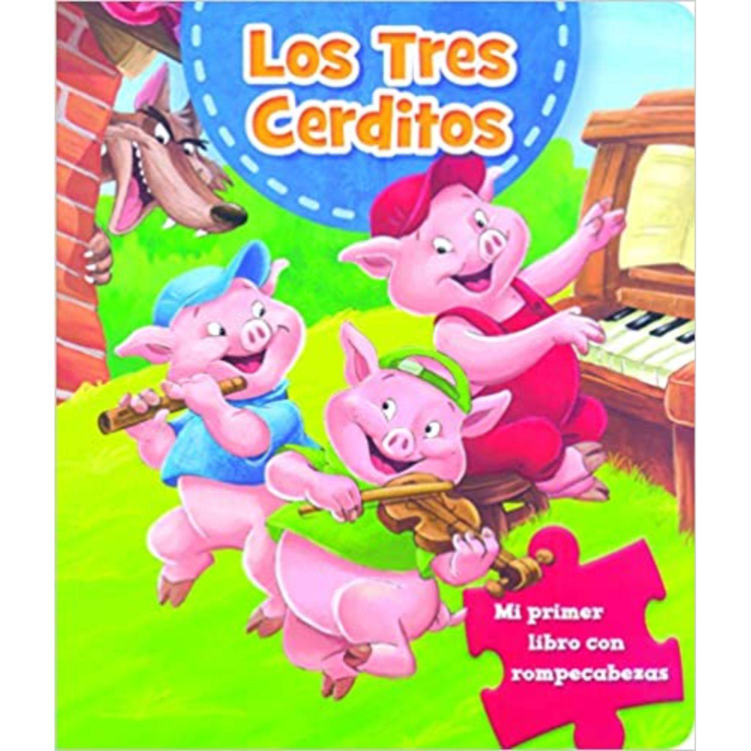 Audiolibro Los Tres Cerditos Bilingües