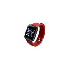 TECNOLAB - Smartwatch Reloj Deportivo Pantalla Curva Color Rojo - Puntostore