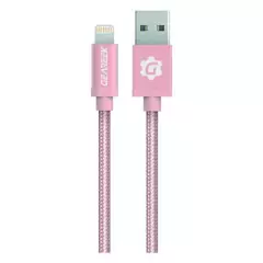 GEAREEK - Cable Lightning A Usb Rose Premiumbraided Iphone