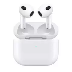 APPLE - Apple AirPods 3era Generación Con Estuche De Carga Lightning - Blanco