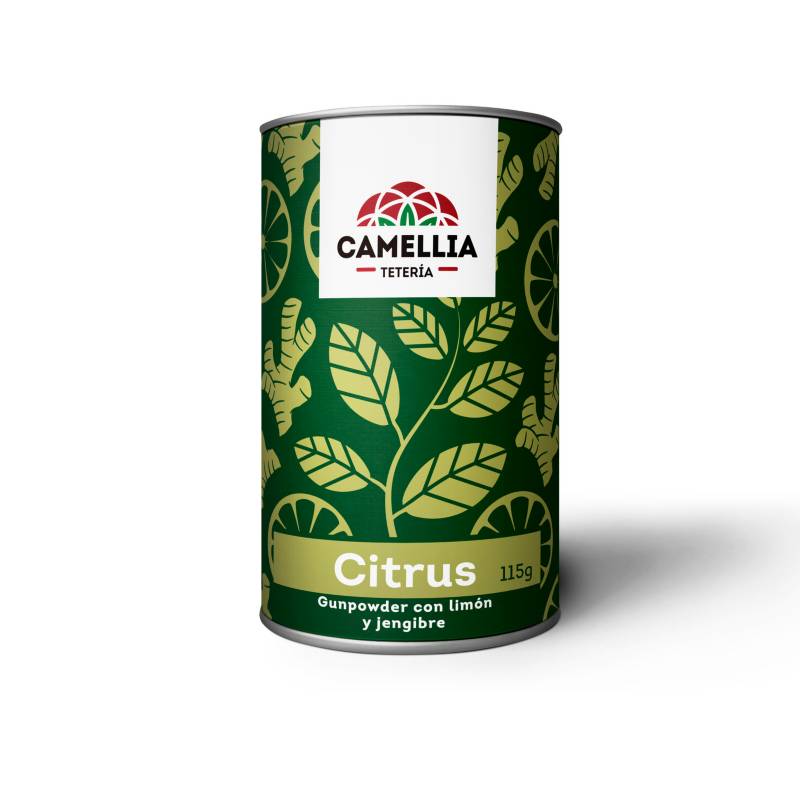 TETERIA CAMELLIA - TÉ CITRUS Té verde con jengibre y limón