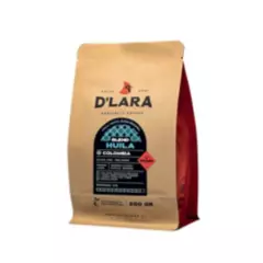 CAFE DLARA - Café en Grano 250g Blend Huila Colombia - Bolsa compostable