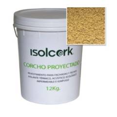 ISOLCORK - Revestimiento corcho proyectado 12 kg crema