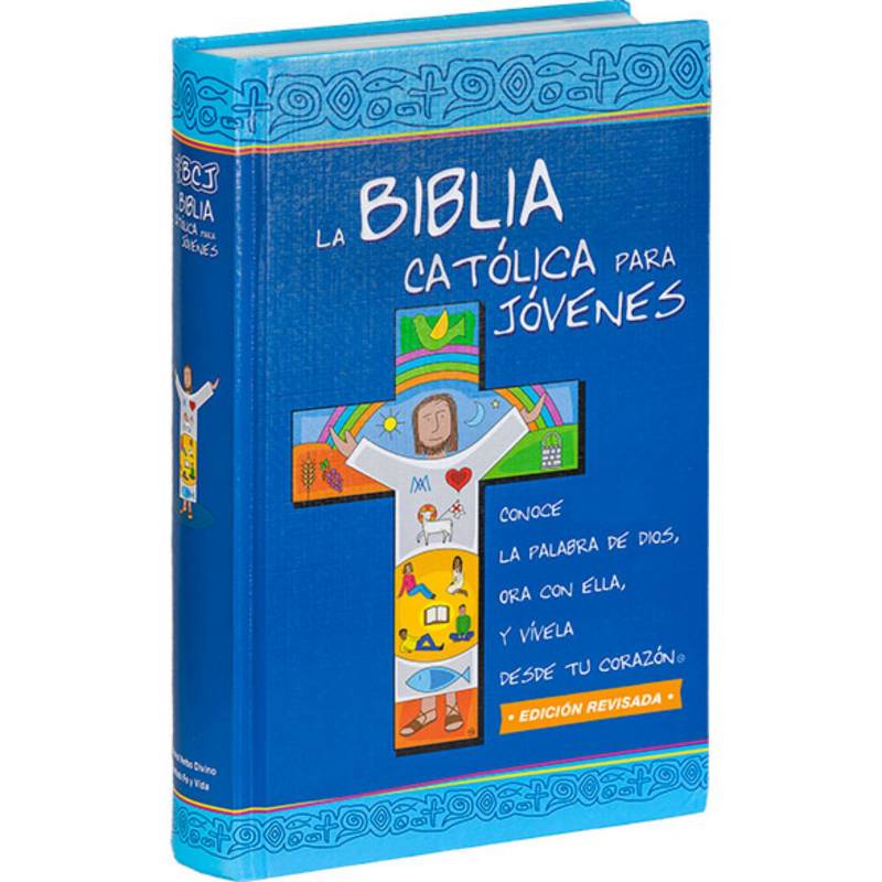 Verbo Divino Biblia Católica Para Jóvenes Edición Dos Tintas
