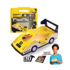 STANLEY JR - Set de Construcción para niños Auto de Carreras Stanley Jr
