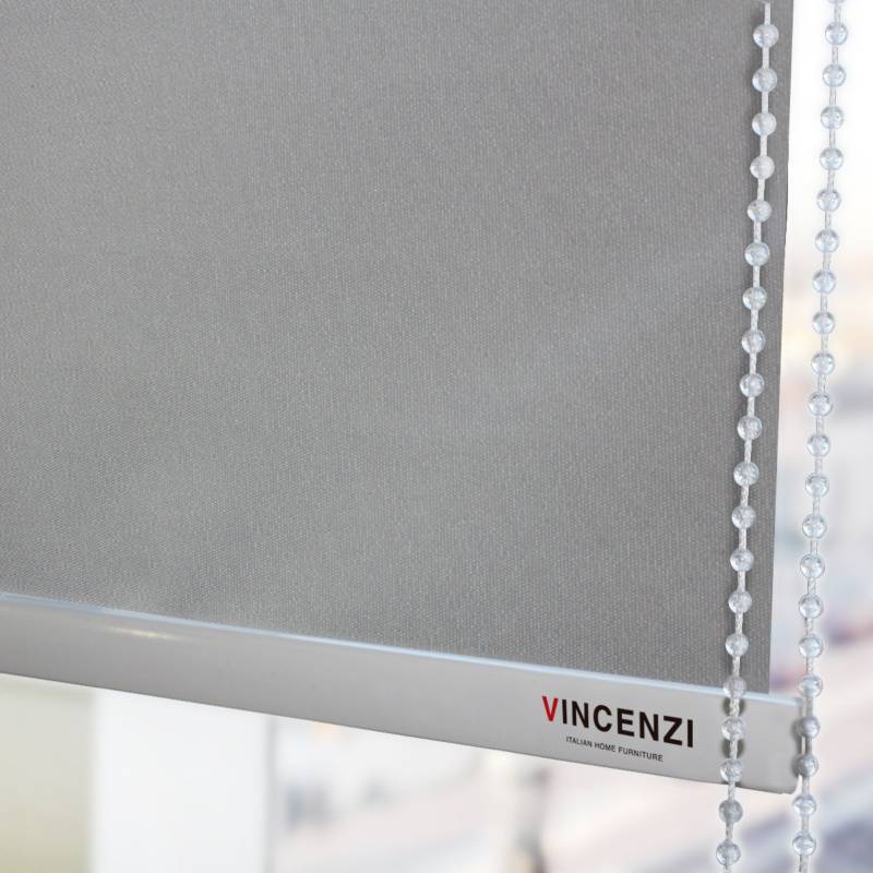 VINCENZI - Cortina Blackout Gris 180x230cm