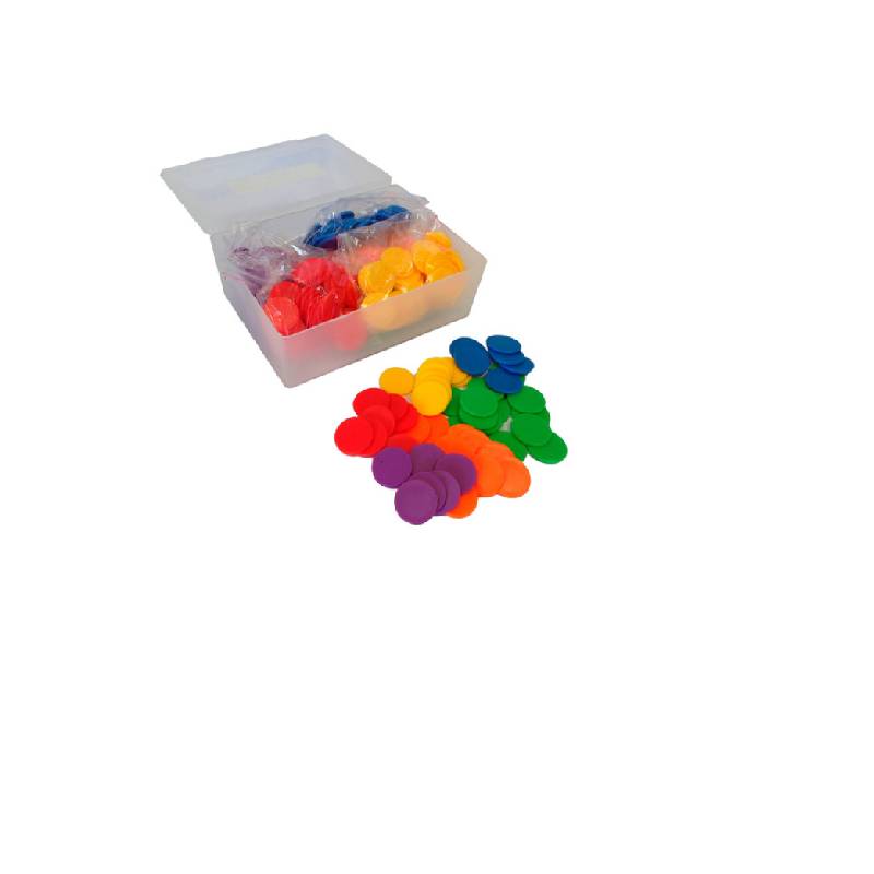 LA PRINCESITA - Fichas Plasticas Multicolores Metodo Singapur