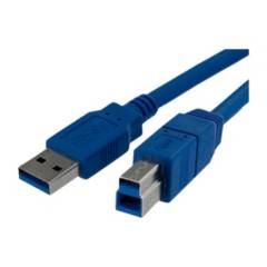 DINON - Cable Usb 3.0 Macho-A A Macho-B 3Mt Supervelocidad