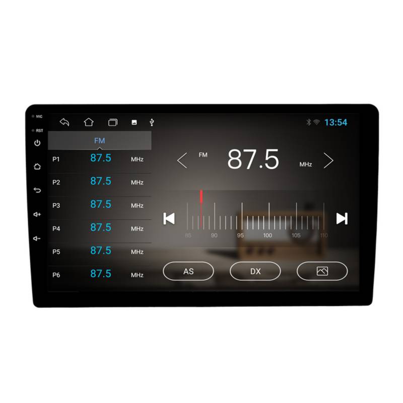 Radio Auto 9 Pulgadas Android 9.1 1gb 16gb + Cam + Mic - 2 din GENERICO