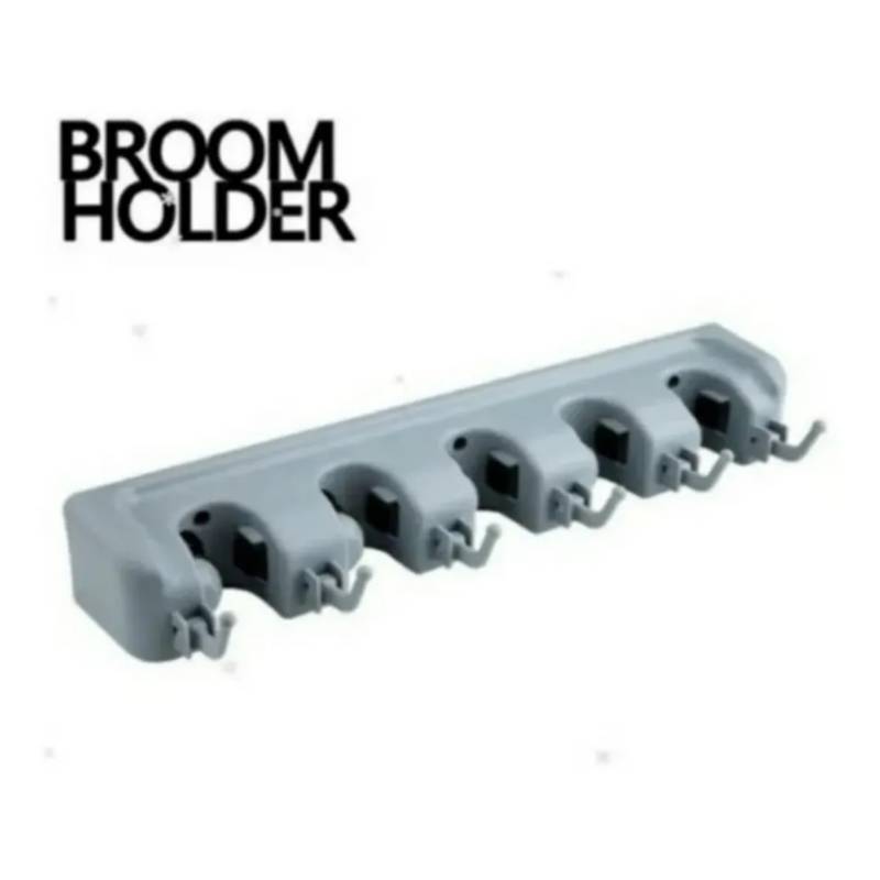 Broom Holder Soporte Escoba Resistente Montar En Pared - Temu Chile