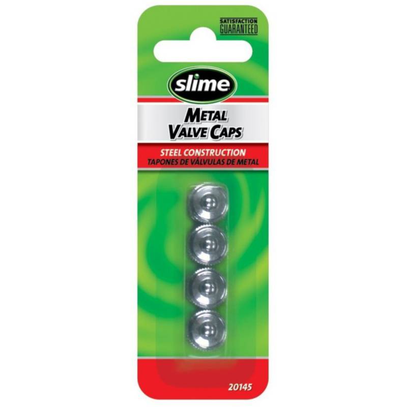 SLIME - Tapas de Válvula de Acero Slime