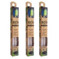 DENTWELL - Cepillo de Dientes Eco ToothBrush pack 3 unidades