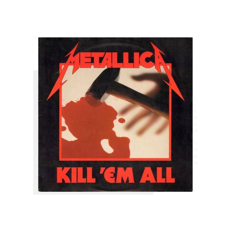 WARNER BROSS Vinilo Metallica - Kill Em All