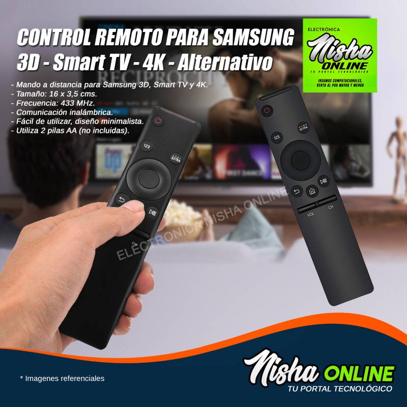 GENERICO Control Remoto Universal Samsung Smart 4k |