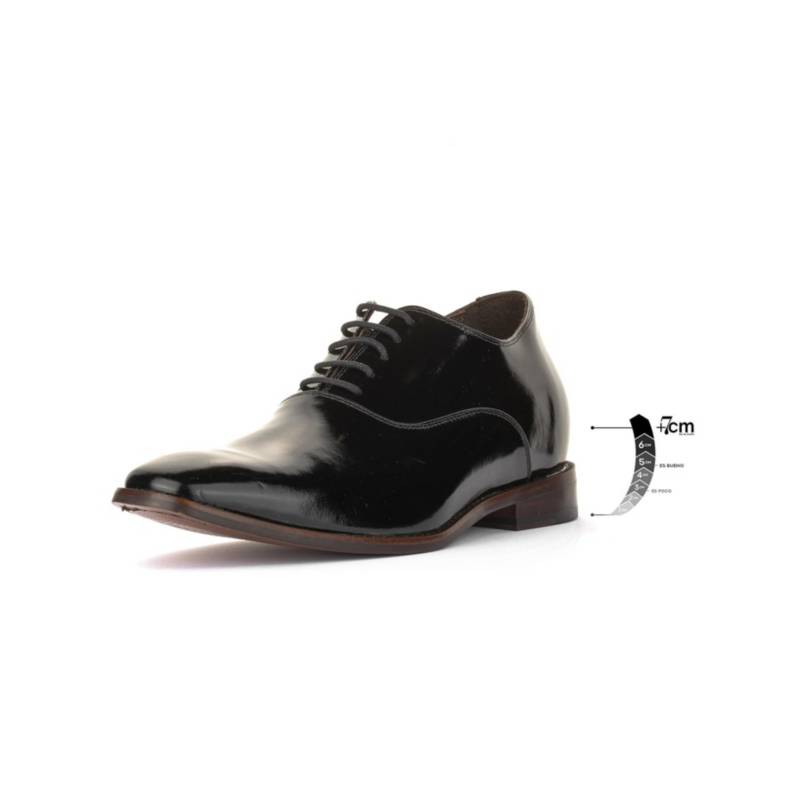DENEGRI Zapato de Altura para Hombre Elegant Charol Max Denegri 7cms falabella.com