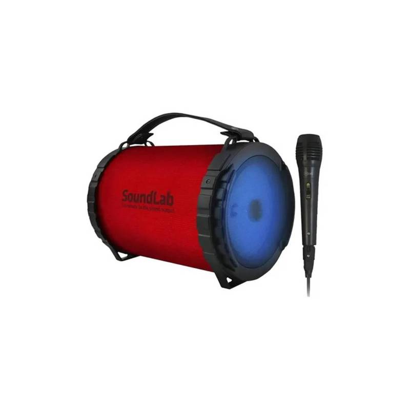 MLAB - Parlante mlab soundlab red bluetooth con microfono