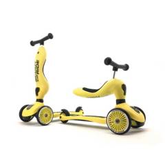 SCOOT AND RIDE - Scooter 2 En 1 Highwaykick 1 Lemon Scoot and Ride