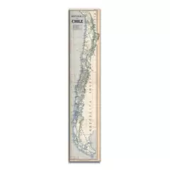 MAPPIN - Mapa de chile vintage