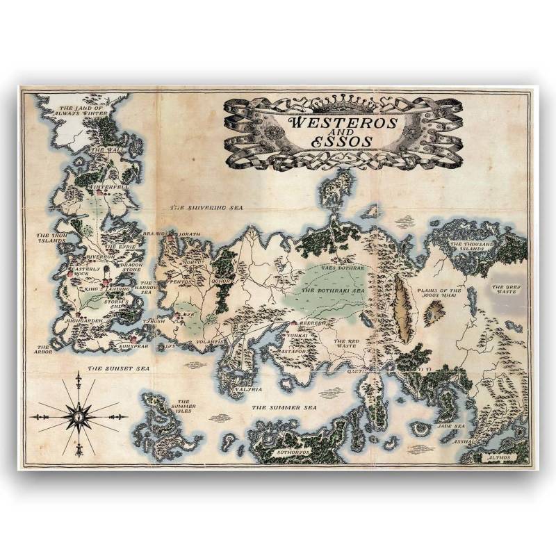 MAPPIN - Mapa de game of thrones