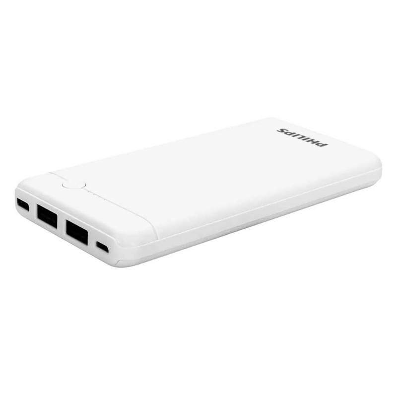 PHILIPS - Bateria portatil de 10000mah color blanco philips