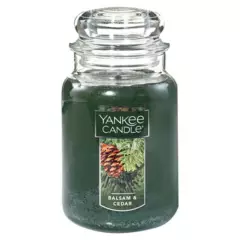 YANKEE CANDLE - Vela aromática Balsam & Cedar