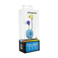 POLAROID - Audifonos InEar Manos Libre Polaroid Earbuds Azul Dismac