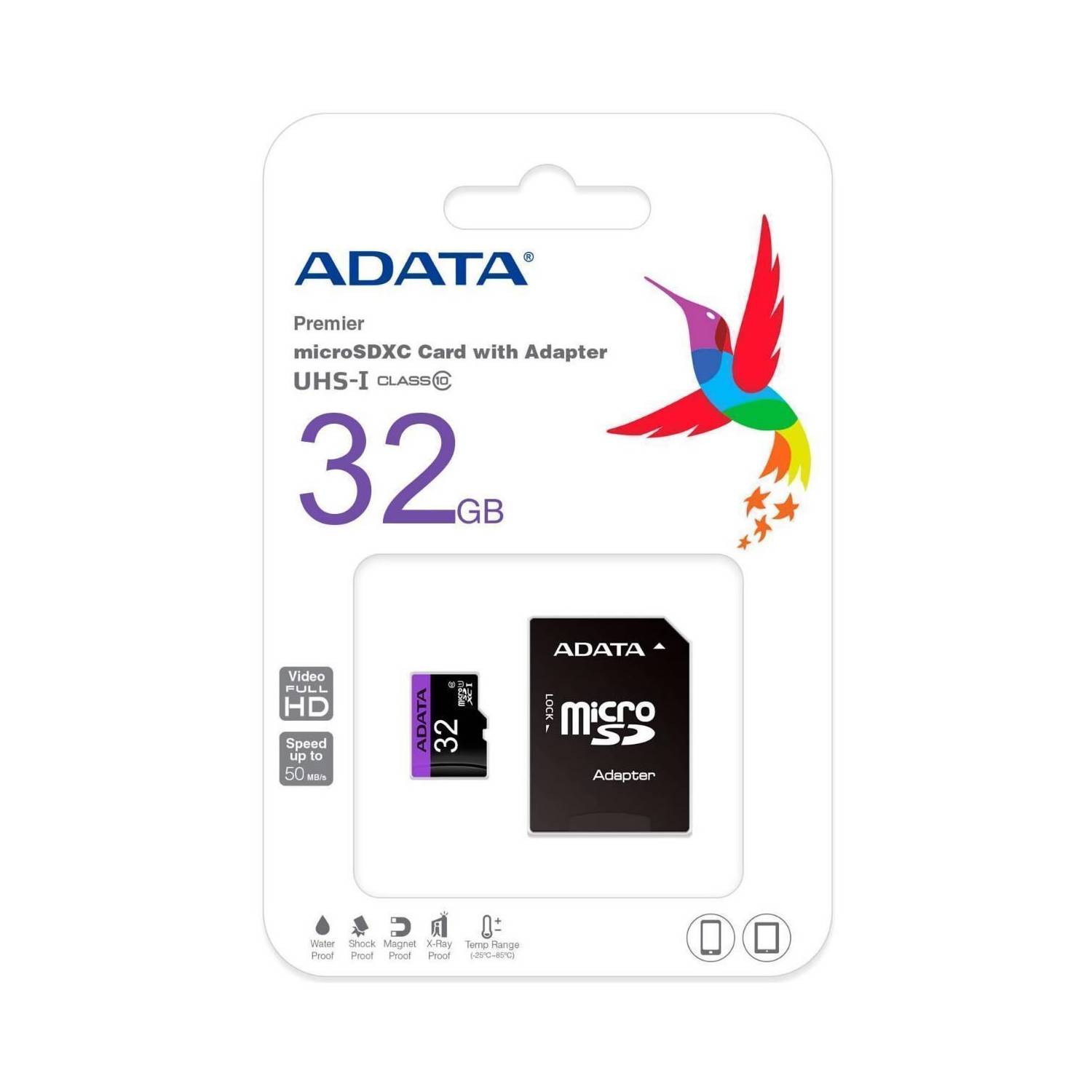 Tarjeta Memoria Micro SD Hc 32GB Adata