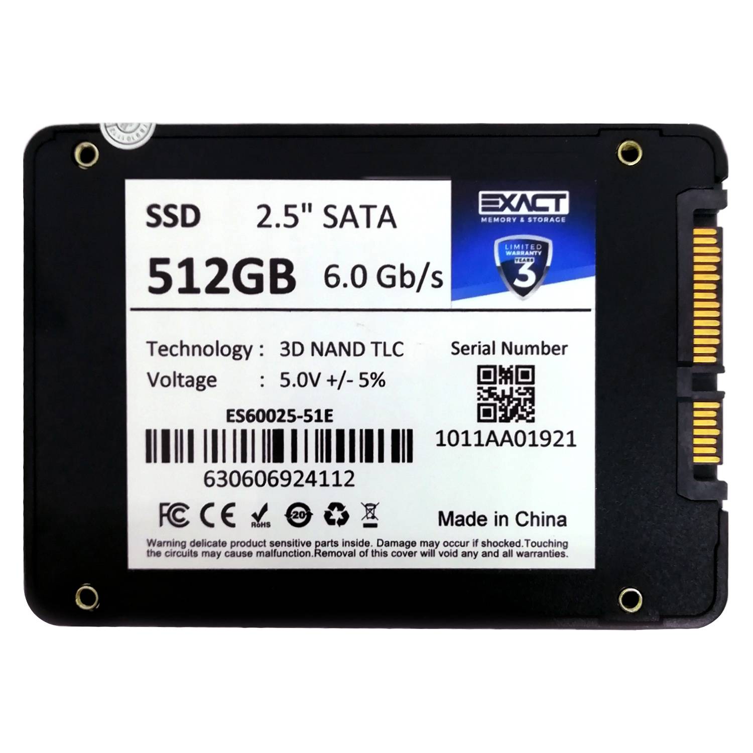 caja registradora Zumbido ventilador EXACT Disco SSD 2.5" 512GB Exact SATA III 6 Gb/s | falabella.com