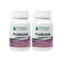 PRANALAB - Probióticos Probiolab 60 Cápsulas Pack 2 Frascos