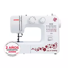JANOME - Máquina de coser mecánica Janome 311
