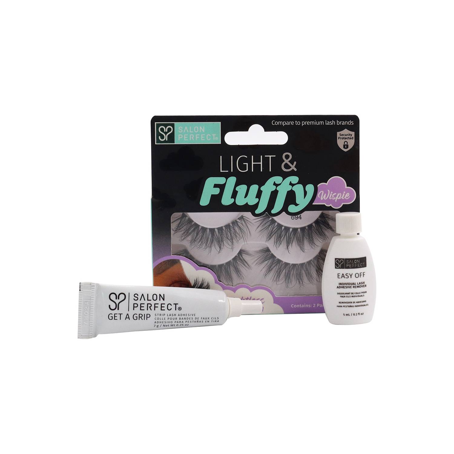 Salon Perfect Light & Fluffy 694 Wispie Lash, 2 Pairs