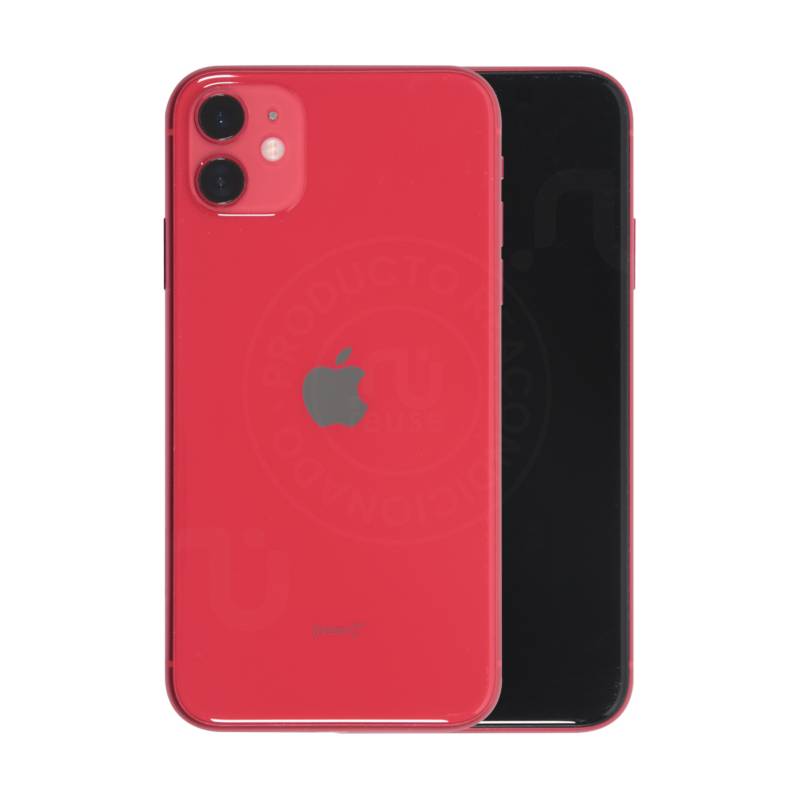 Apple iPhone 11, 64GB, Rojo (Reacondicionado)