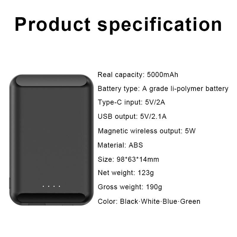 Batería externa MagSafe de 5000 mAh
