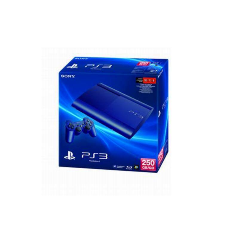 SONY Consola Sony Playstation 3 250gb - Blue Azure - Sniper