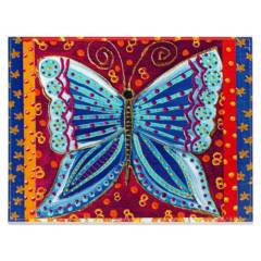 ISA SOLER - Set 4 individuales mariposa azul